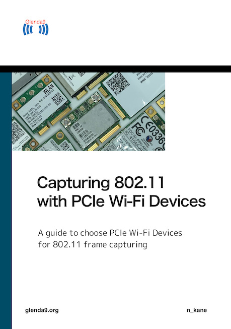 Capturing 802.11 PCIe Wi-Fiデバイス編